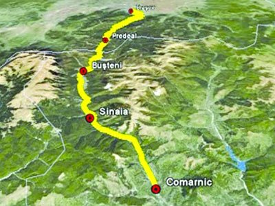 Autostrada va porni din Comarnic, va trece prin Sinaia, Buşteni, Predeal, Râşnov şi se va opri în Braşov